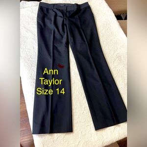 Ann Taylor lined slacks size 14